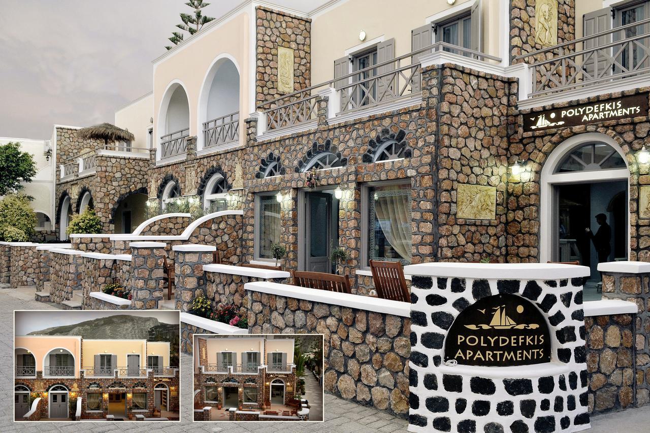 Polydefkis Hotel Kamári Eksteriør bilde